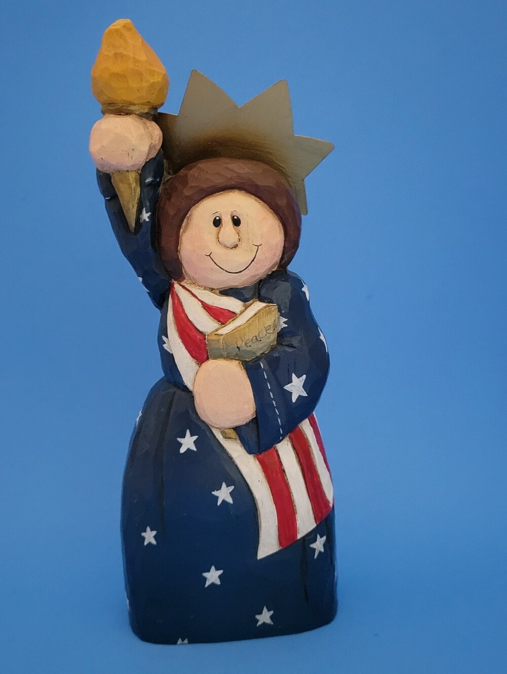 Eddie Walker Patriotic Lady Liberty Midwest of Cannon Falls USA 250th Retired